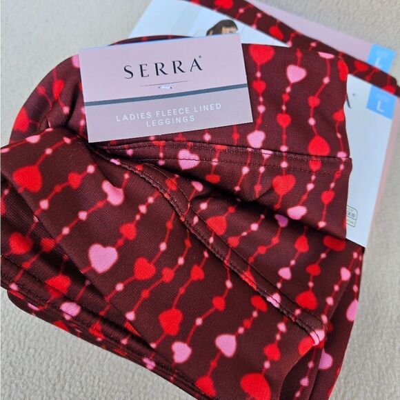 Serra Heart Fleece Lined Leggings - Picture 10 of 10